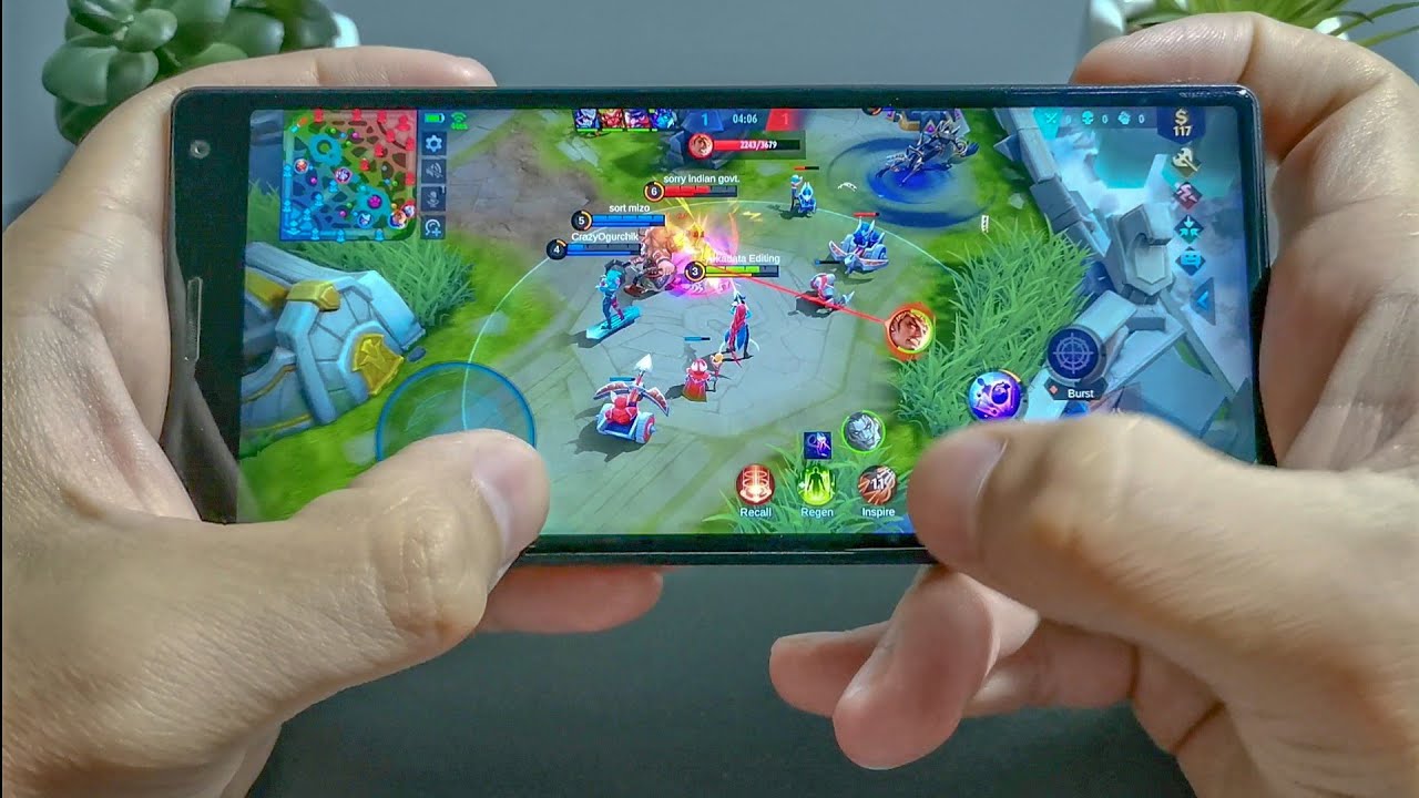 Sony Xperia 10 3/64 Snapdragon 630 Mobile Legends 60fps Test
