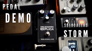 Video thumbnail for SoloDallas STORM (Schaffer Replica) - Pedal Demo by Kenyon Reed