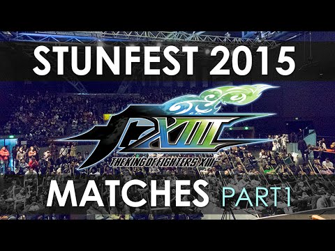 [Stunfest 2015] TOP32 KoFXIII matches (part 1)