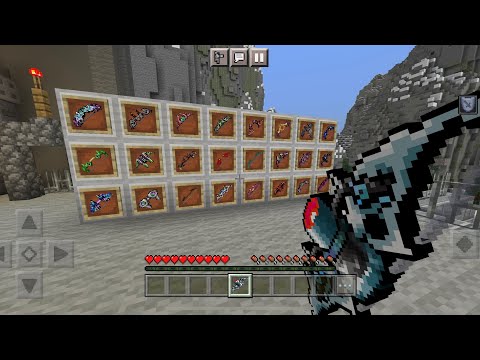 CooL125 - OVERPOWERED BOWS MOD in Minecraft PE (25 NEW OVERPOWERED BOWS)