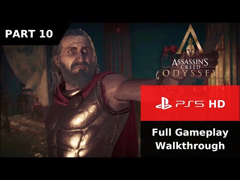 Assassins Creed Odyssey PS5 New Game Plus Mode Gameplay Walkthrough Part 10 - No Commentary