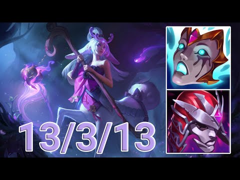 Lillia Jungle VS Gragas | KR Diamond Patch 13.7