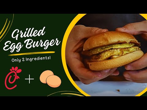 2 Ingredient Egg Burger!