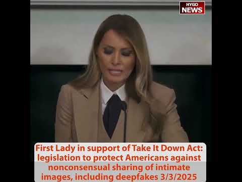 First Lady Melania Advocates for Take It Down Act at Capitol Roundtable: 'Protect Our Children'