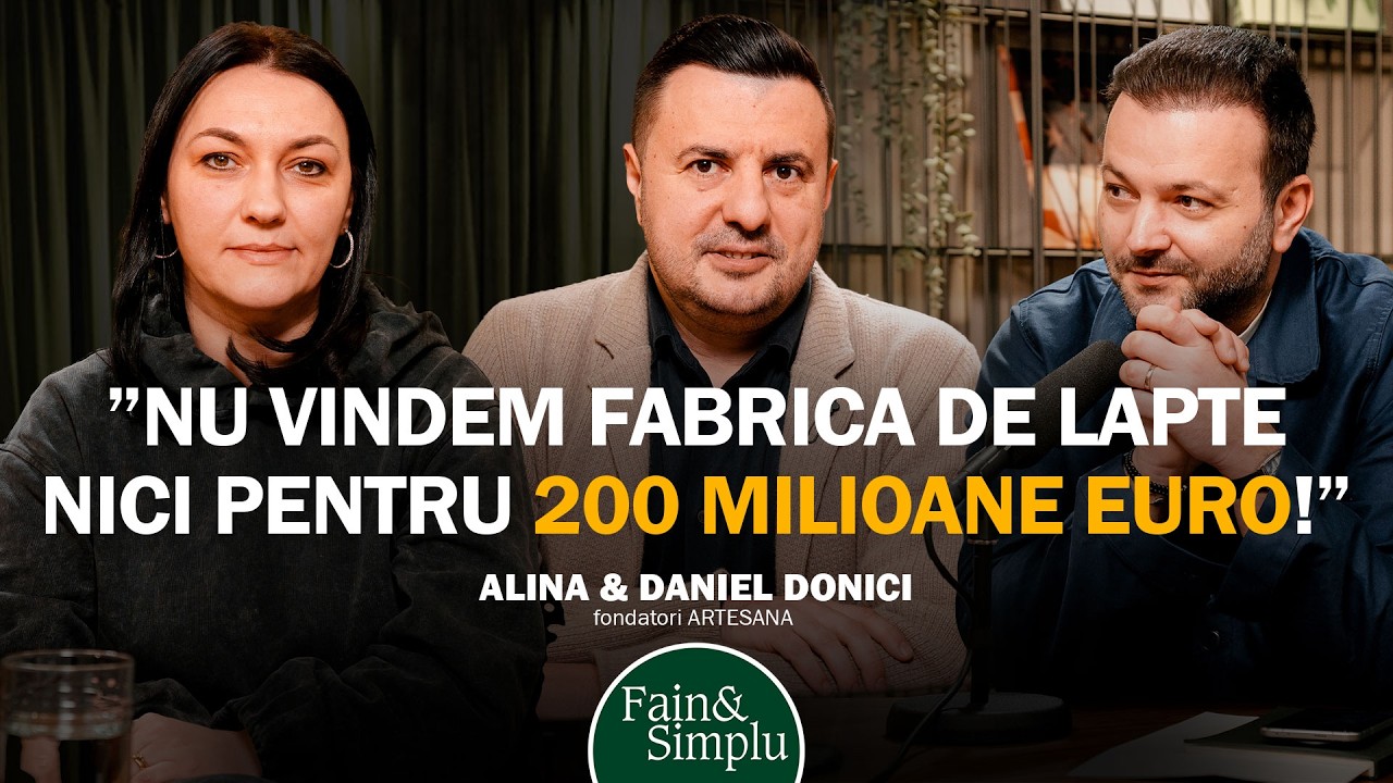 11 MILIOANE EURO /AN DIN LAPTE. FAMILIA CARE A PIERDUT CASA ȘI A CÂȘTIGAT ROMÂNII. | Fain&Simplu 240