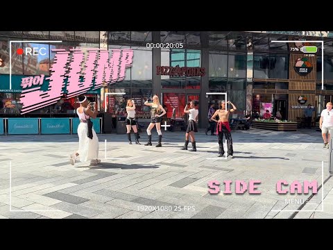 [KPOP IN PUBLIC | SIDE CAM] BLACKPINK - 'JUMP' dance cover in Leicester, UK