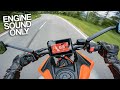 KTM 390 Duke Sound Review RAW Onboard