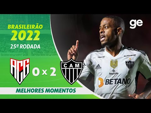 Gols e lances de Atlético-GO x Atlético Mineiro
