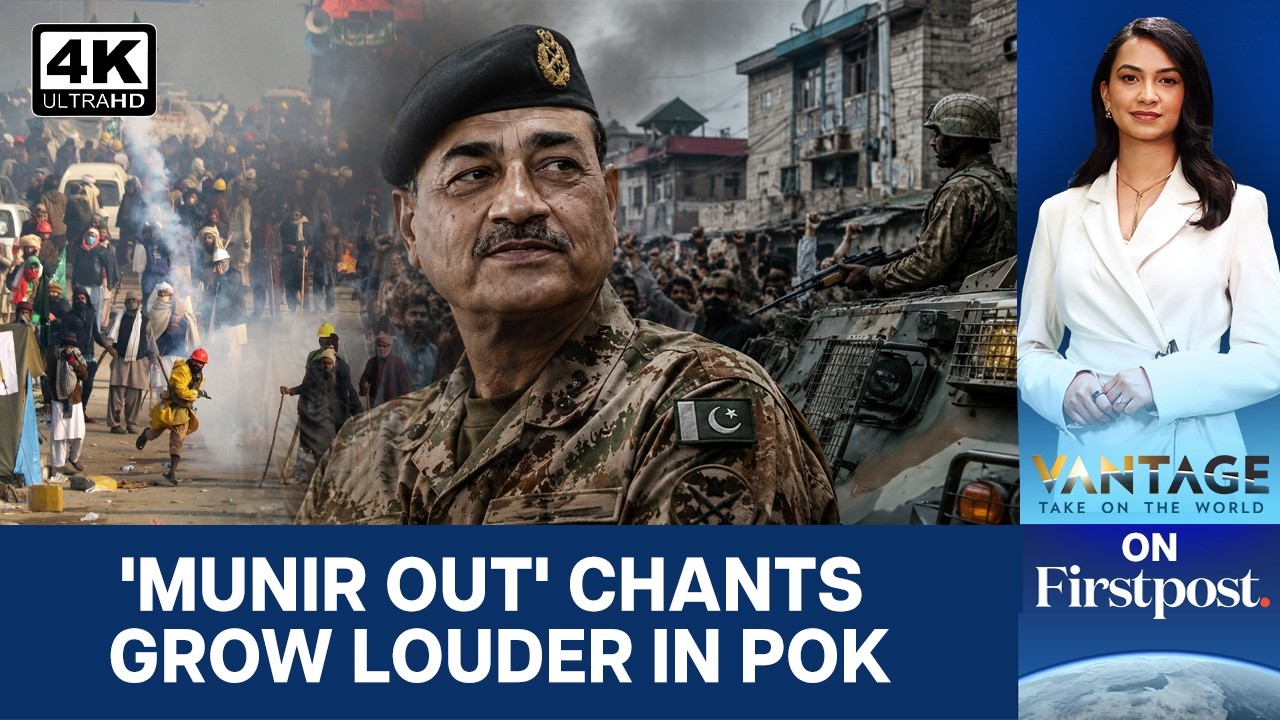 Thousands Protest Against Pakistani Army in Pakistan-Occupied Kashmir | Vantage on Firstpost | 4K
