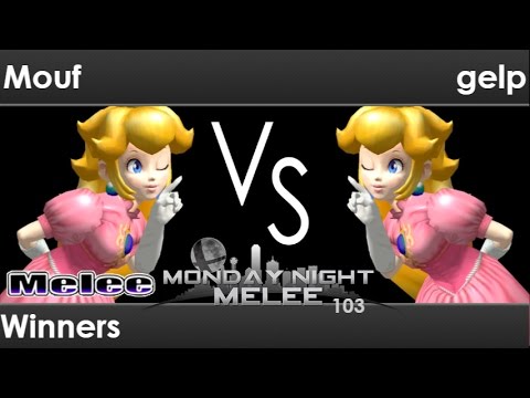 MNM 103 - SWG | Mouf (Peach, Fox) vs TLOC | gelp (Peach) Winners - Melee