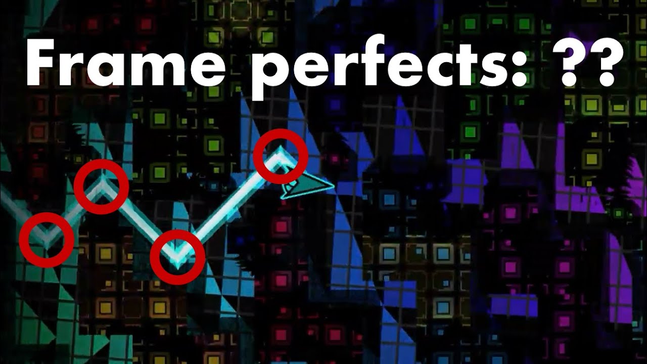 aztec rave monkey with Frame Perfects counter — Geometry Dash