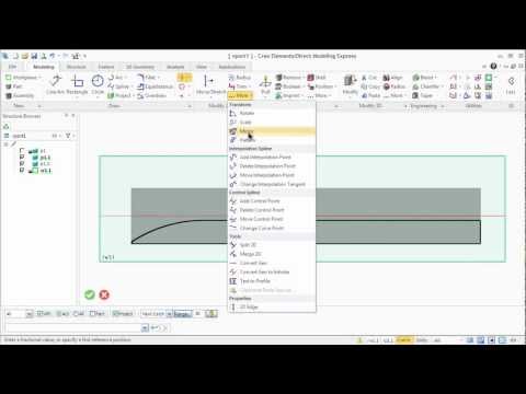 Creo "Modeling Express" Training - Module4: Working with 2D Geometry