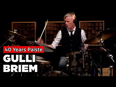 PAISTE CYMBALS - Gulli Briem