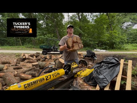 SPLIT YOUR FIREWOOD FASTER!!! Splitting tips and tricks