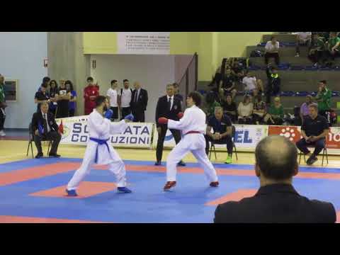 Cnu2018 karate- Finale 75kg Acerbo Vincenzo - Sarnataro Emanuele