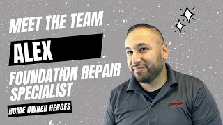 Watch video: Meet the Team - Alex Foundation Repair...