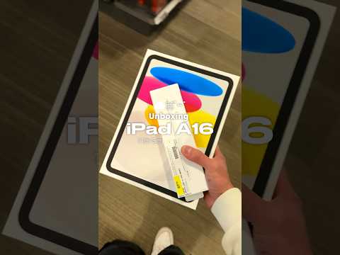 iPad 11th Gen (A16 Chip) Unboxing | 128GB Silver Model
