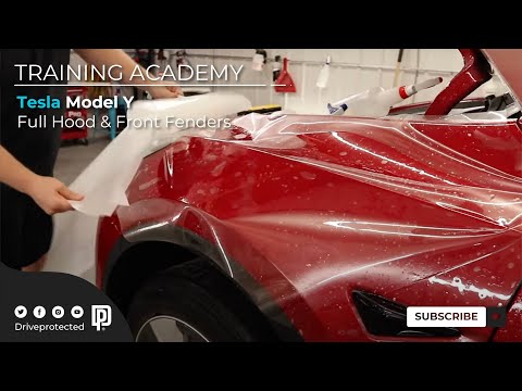 DIY PPF - Full Hood & Full Fender PPF Install On 2021 Tesla Model Y