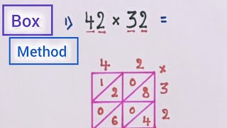 Box Method Multiplication 💯‼️ | Multiplication Tricks