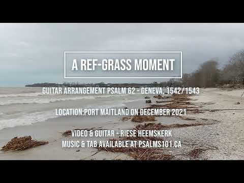 Guitar Arrangement Psalm 62 - Genevan Melody