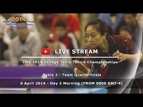 2014 TMS College Table Tennis Championships - Day 3 Morning - Table 2