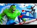 Big Hulk & Spiderman & Miles Morales VS Hulk 2099 & Grey Hulk & Violet Hulk | Super Epic Battle