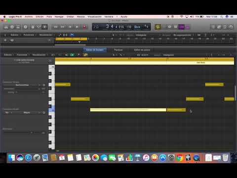 Haciendo un trapsito en Logic Pro X