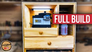French Cleat Tool Wall Sharpening Station! (START TO FINISH)