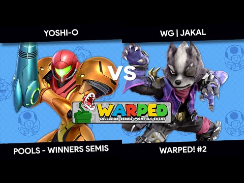 Warped! #2 - Yoshi-O (Samus) vs Jakal (Wolf) - Pools - Winners Semis