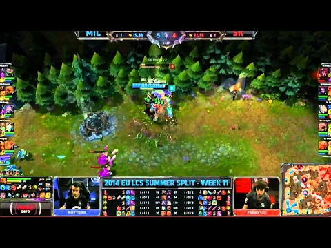 MIL vs SK Highlights - 2014 EU LCS W11D1