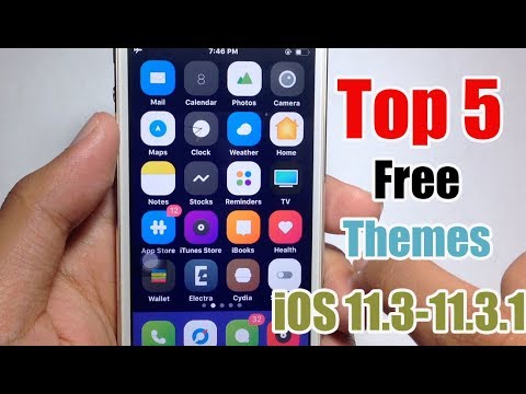 Top 5 Best Free Anemone Theme Compatible iOS 11.3-11.3.1