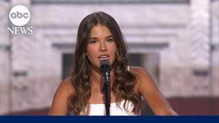 美共和黨大會打親情牌 川普17歲孫女亮相拉票