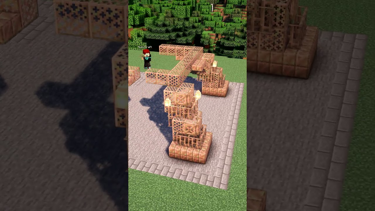 Minecraft Eiffel Tower Tutorial