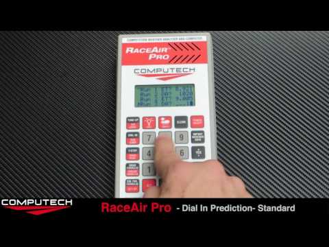 RaceAir Pro - Dial In - Density Altitude