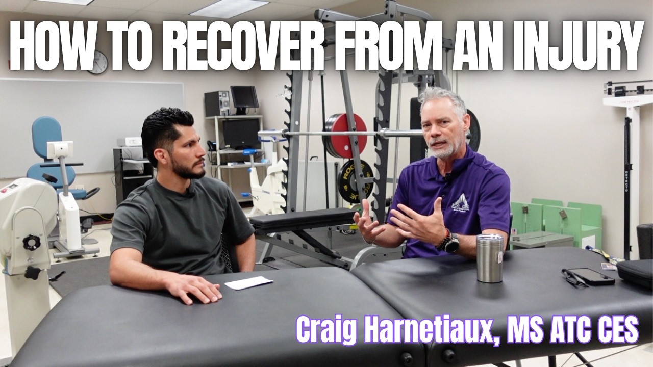 Injury Prevention, POLICE, Sports Medicine with Athletic Trainer Craig Harnetiaux
