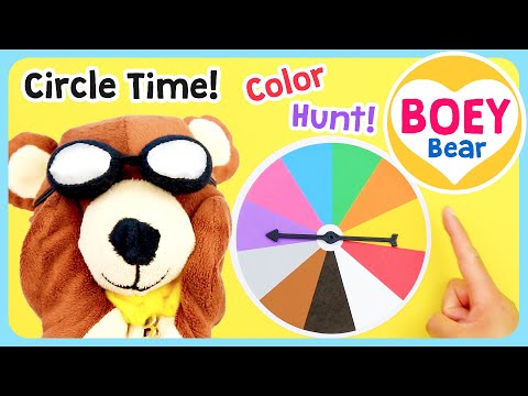 Baby Learning Videos (for babies 1 year old +) | Circle Time Baby Classes with Boey Bear