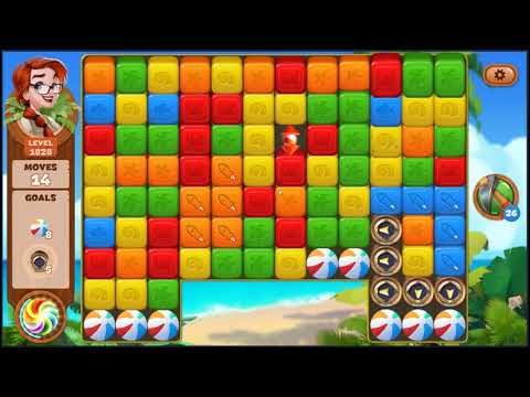 Lost Island Blast Adventure Level 1828 - NO BOOSTERS 🏝️ | SKILLGAMING ✔️