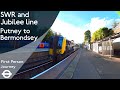 London Underground SWR First Person Journey Putney To Bermondsey