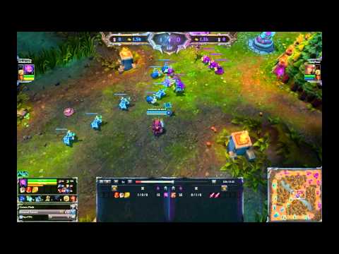 Caitlyn vs Kennen 1vs1 League of Legends
