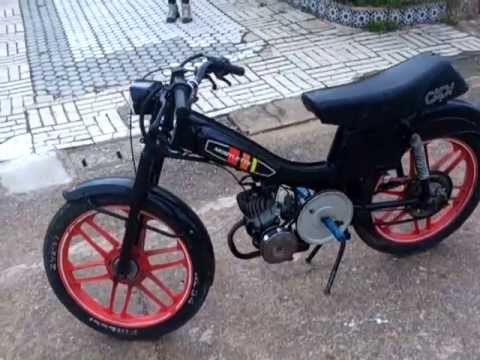 Moto motorcycle Ciclomotor Mobylette CADY G.A.C 74cc amal 20 trucada