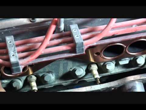 1934 Ford Coupe-Streetbeasts-Installing Copper Header Gaskets