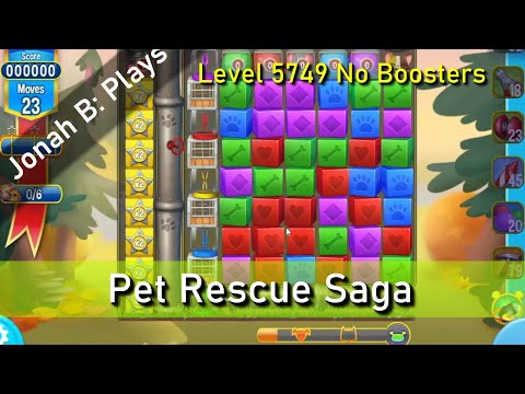 Pet Rescue Saga Level 5749 No Boosters