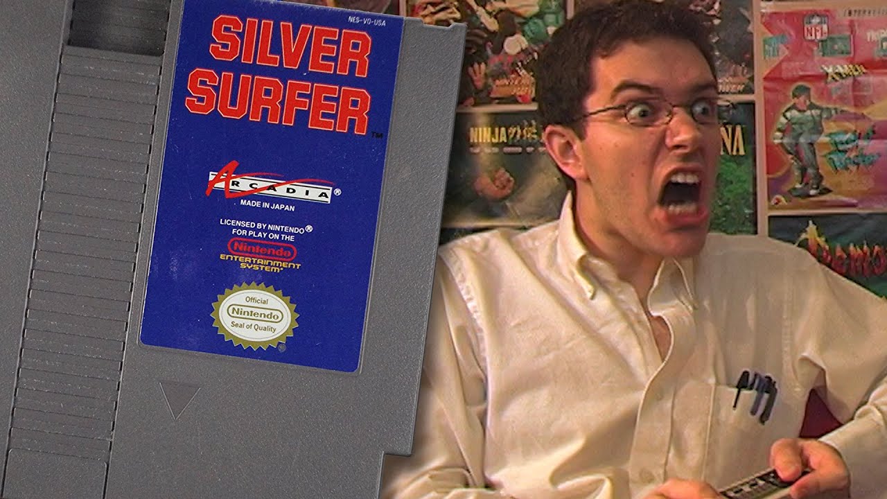 Silver Surfer (NES) - Angry Video Game Nerd (AVGN) - YouTube