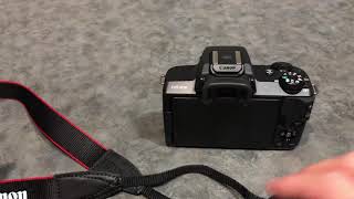How To Attach Neck Strap To Your DSLR/ Mirrorless Camera (Canon EOS M50)