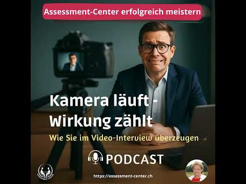 #105 - Kamera läuft - Wirkung zählt! Wie Sie im Video-Interview überzeugen