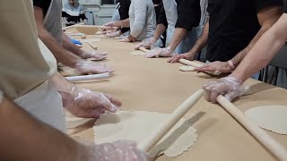 Matzah On Chanukah?! Yes! Gluten-Free Oat Matzah Tour at Lakewood Matzah Bakery!