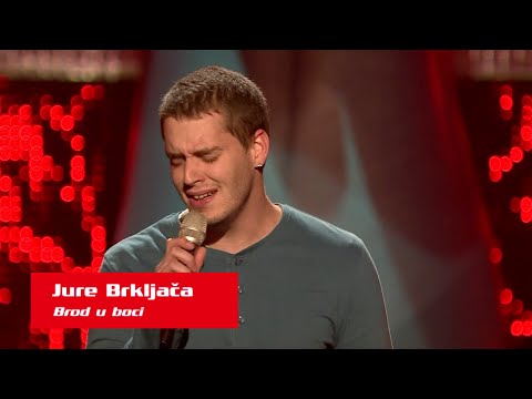 Jure Brkljača: "Brod u boci" - The Voice of Croatia - Season1 - Blind Auditions3