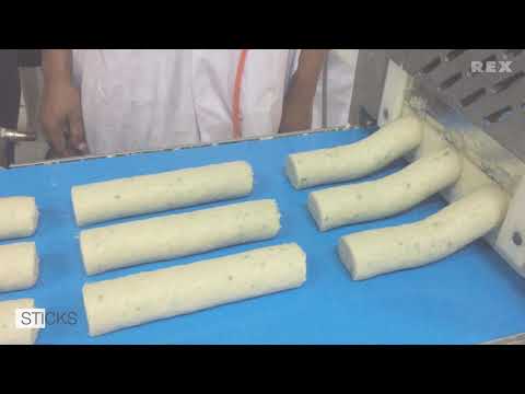 REX-Technologie - Fisch Sticks - fish sticks - bâtonnets de poisson - palitos de pescado y marisco