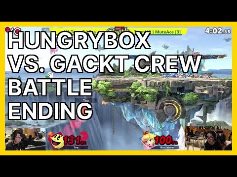 Hungrybox vs. Gackt Crew battle ending (VGBoo... | Smash Ultimate Highlights