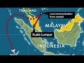 Map Of MH370 S Updated Flight Path